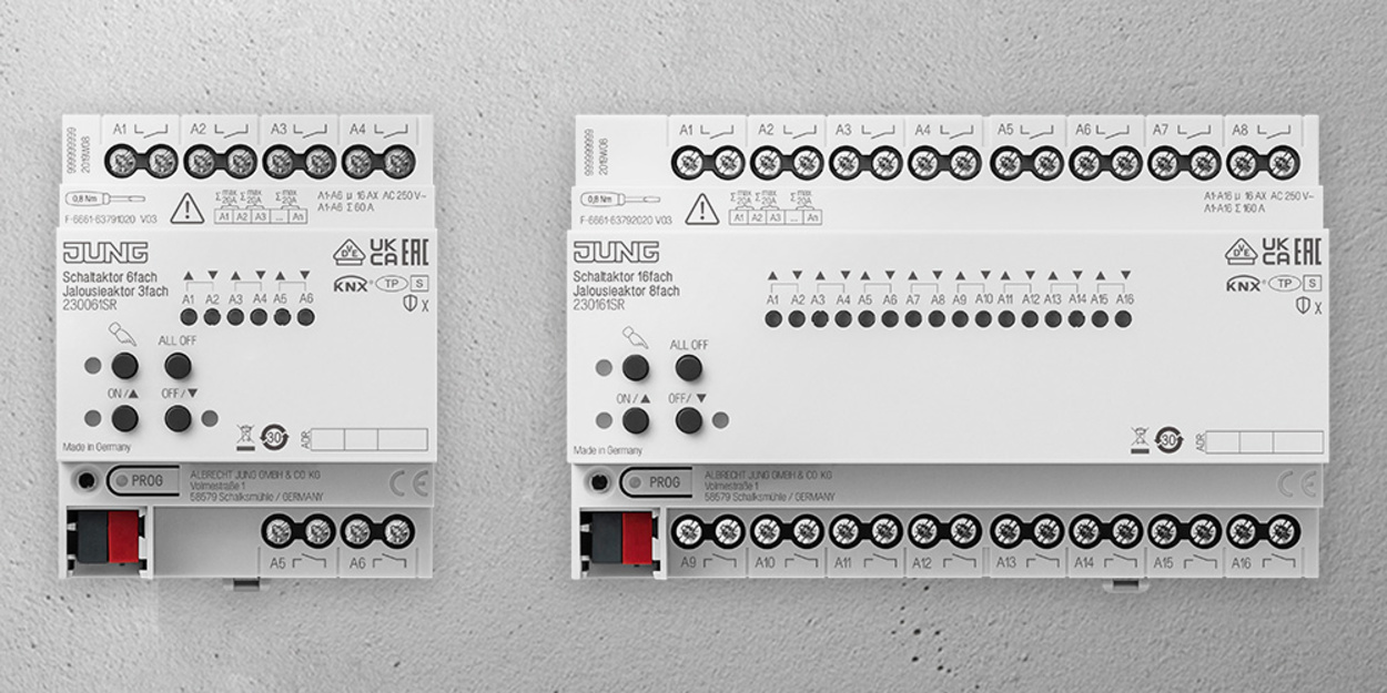 KNX Schalt- und Jalousieaktoren bei Fuchs GmbH in Großmehring