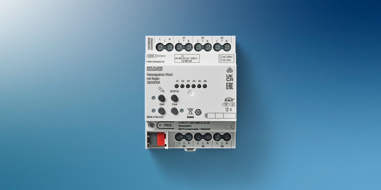 KNX Heizungsaktor 6-fach bei Fuchs GmbH in Großmehring