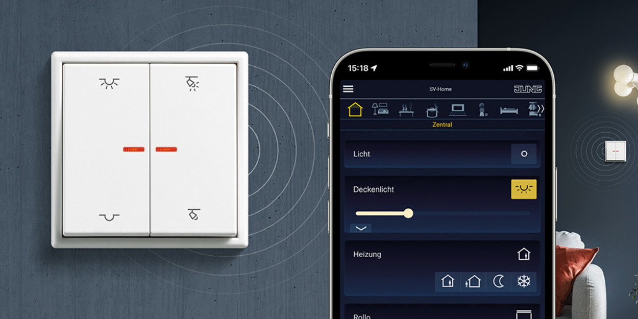 KNX RF Taster bei Fuchs GmbH in Großmehring